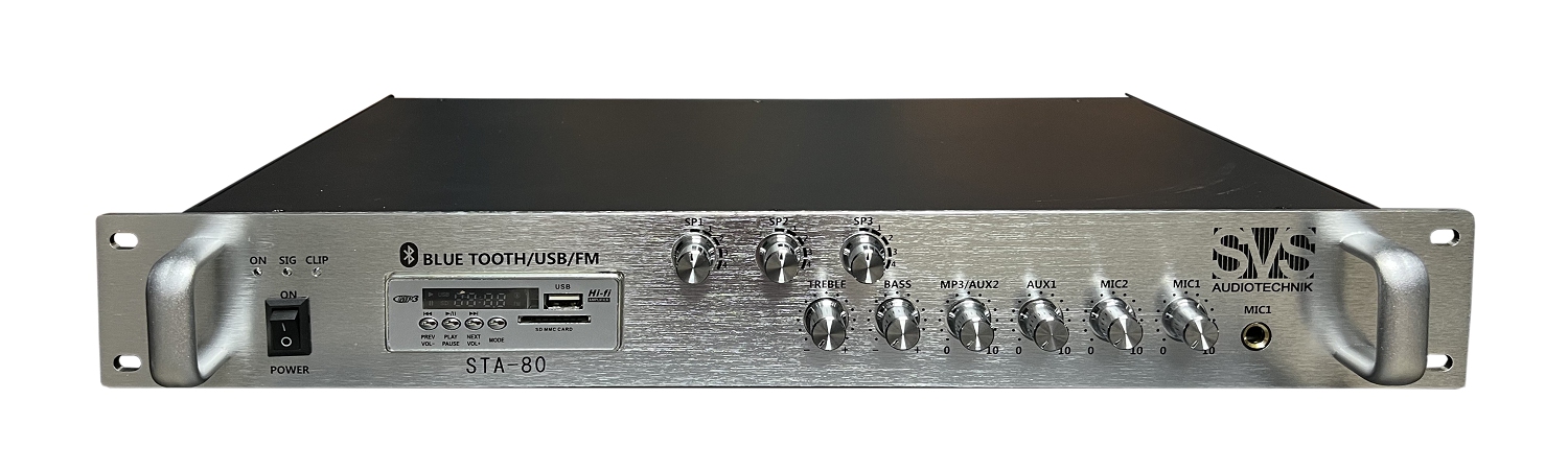 SVS Audiotechnik STA-80 Микшер-усилитель для систем Public Address в Бугуруслане